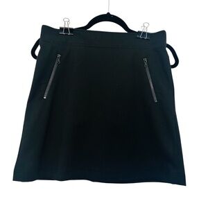 Uniqlo Black Mini Skirt Sz 4